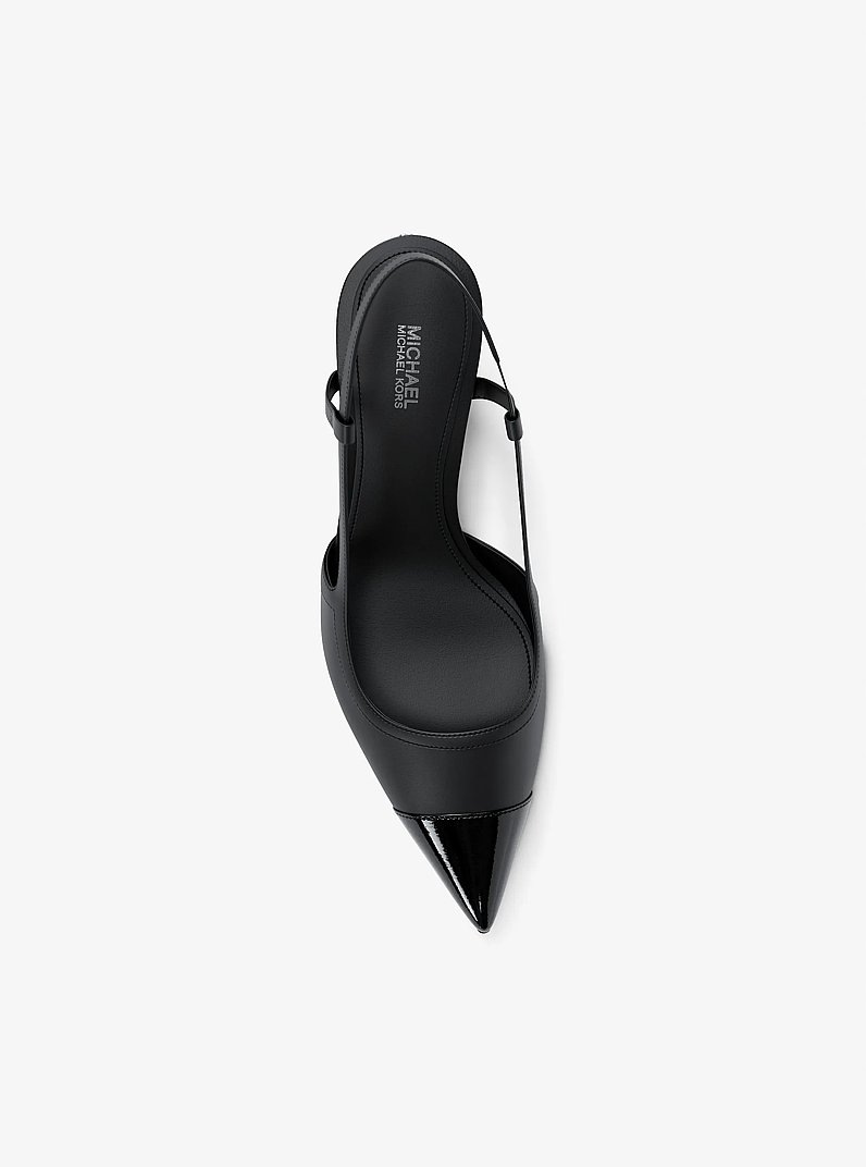 Zapato destalonado Alora de piel in NEGRO | Michael Kors