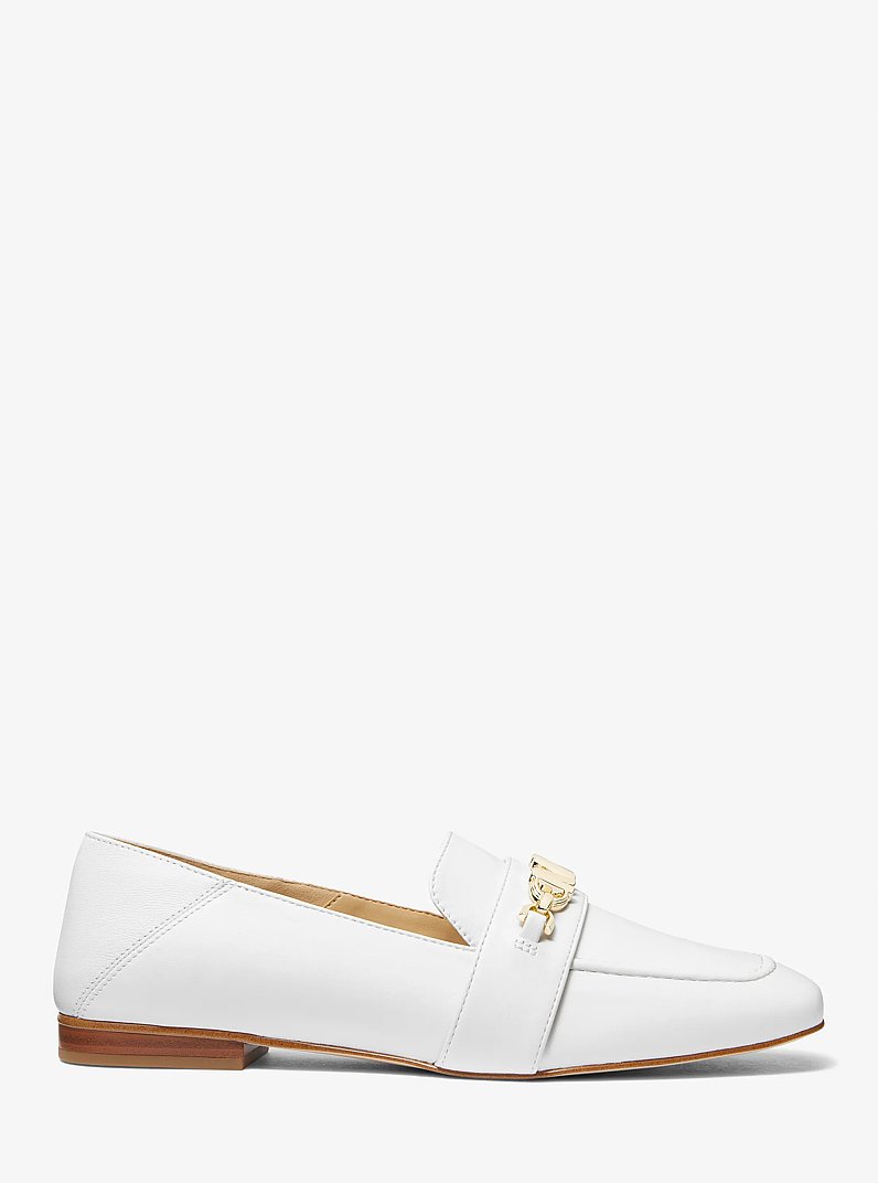 Mocas&iacute;n de piel Tiffanie in BLANCO INTENSO | Michael Kors
