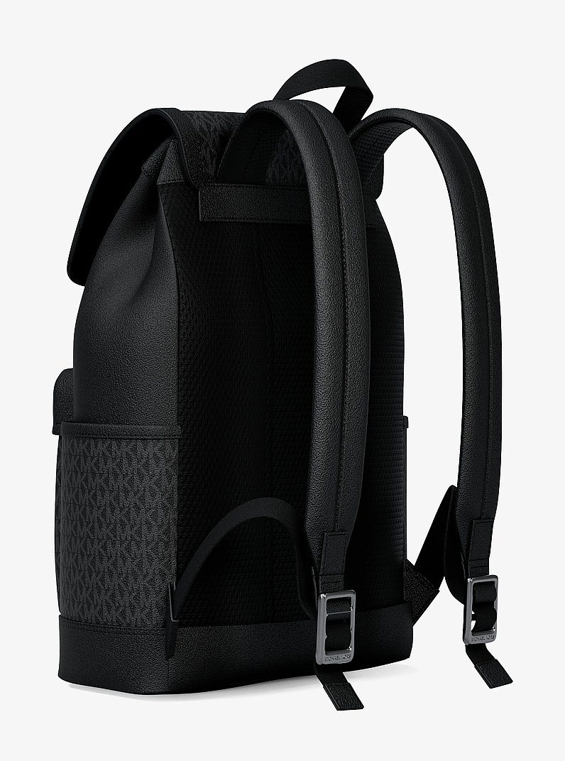 Pacey Signature Logo Backpack in BLACK | Michael Kors