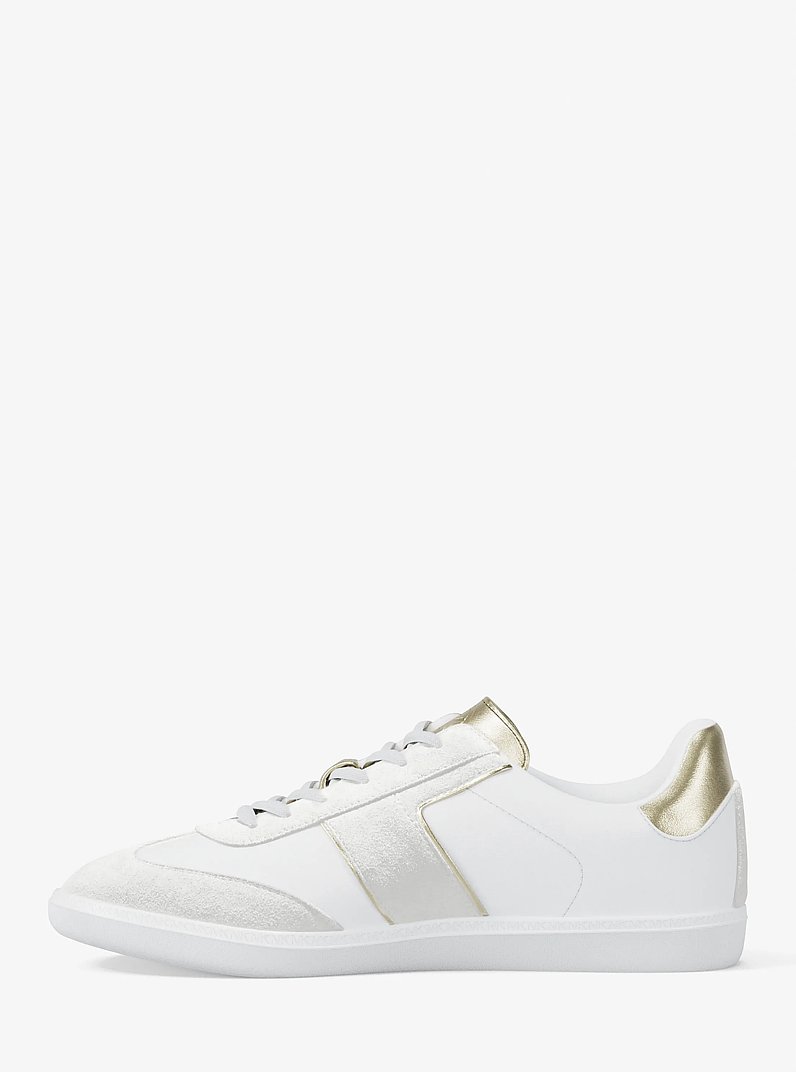 Jovie Leather Sneaker in OPWHT MULTI | Michael Kors