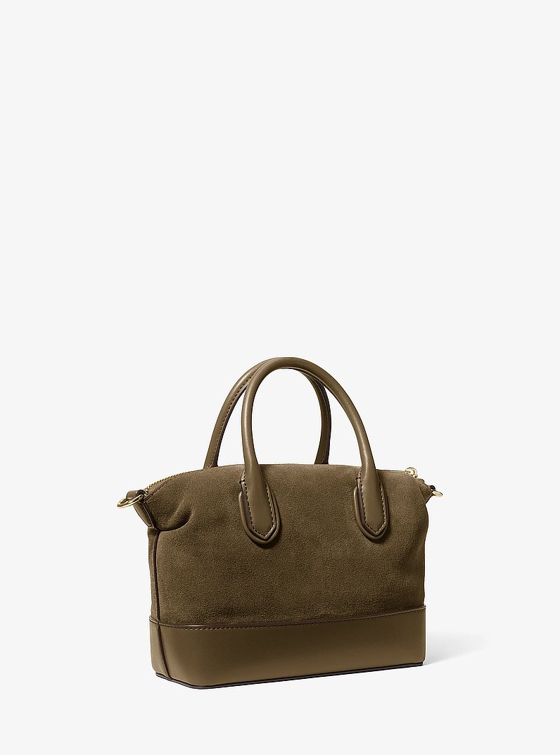 Hyde Small Suede Convertible Crossbody Bag