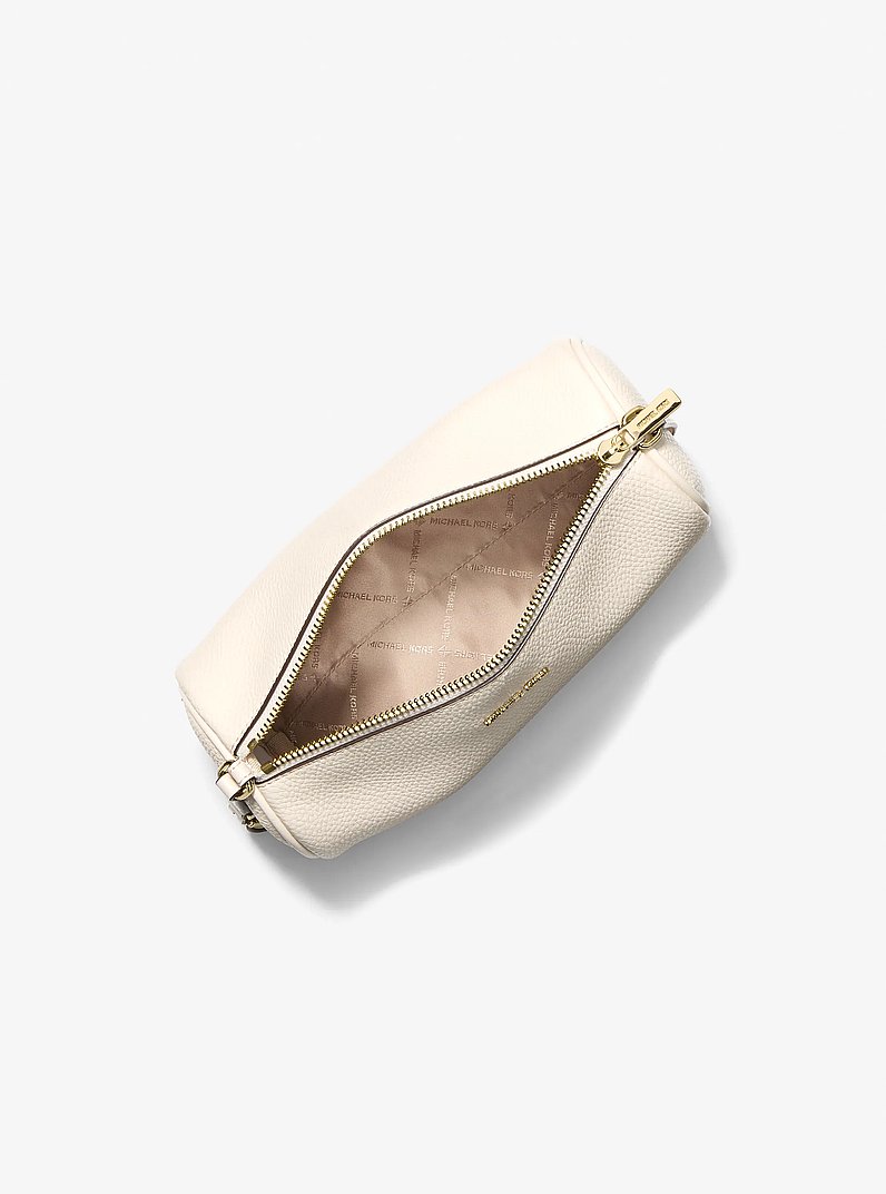 Ashton Small Barrel Pochette in LT CREAM | Michael Kors