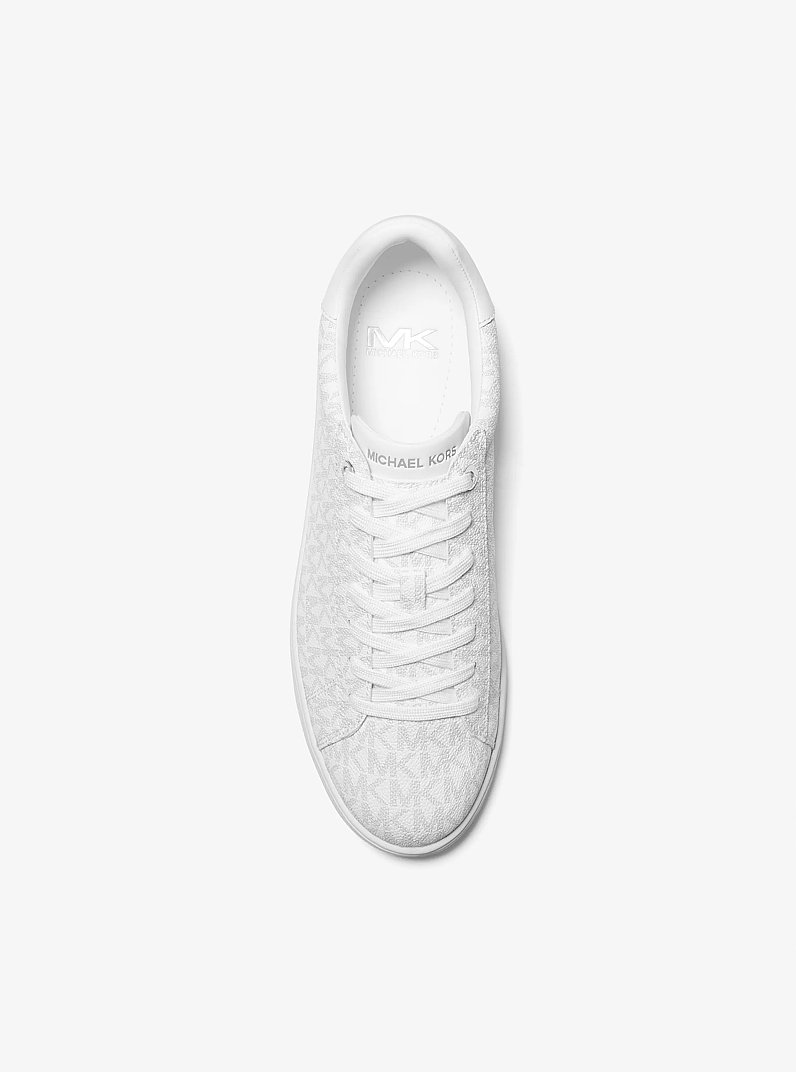 Jacob Logo Sneaker in BRIGHT WHT | Michael Kors