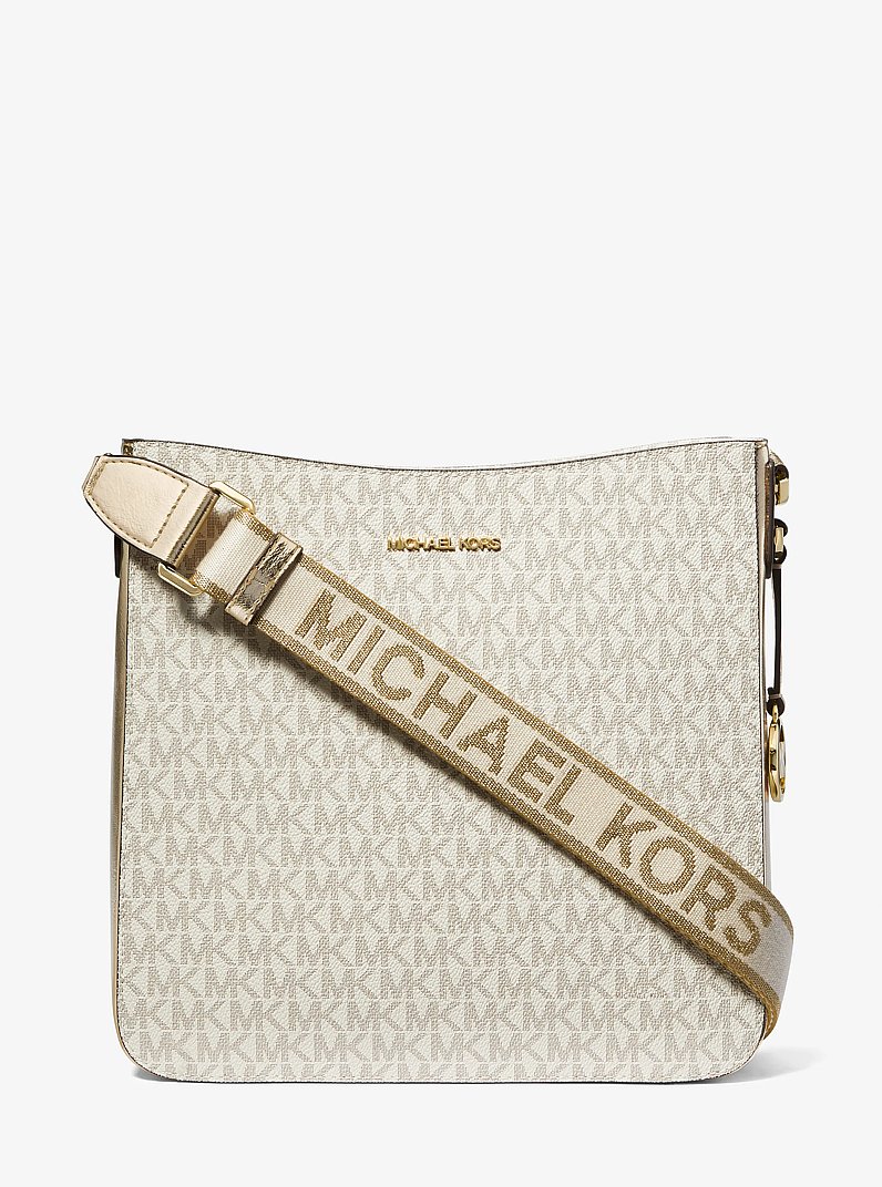 Large Signature Logo Messenger Bag