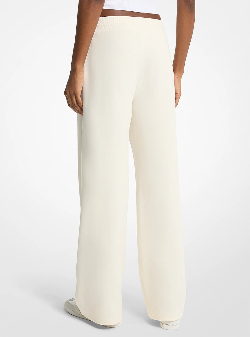 Pantal&oacute;n tejido ancho in HUESO | Michael Kors