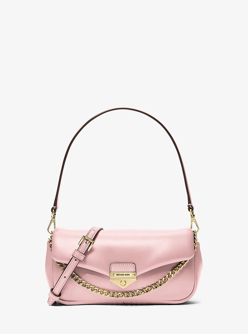 Soho Small Convertible Shoulder Bag in POWDER BLUSH | Michael Kors