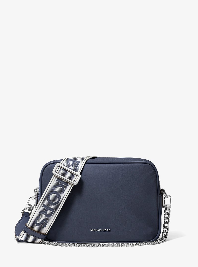 Bryant Medium Nylon Crossbody Bag in NAVY | Michael Kors