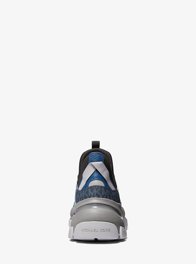 Sneaker Sahara aus Materialmix