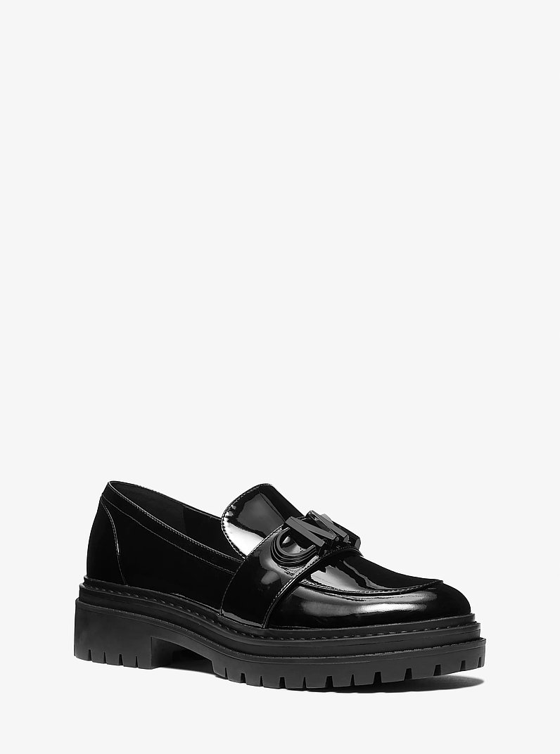 Parker Leather Loafer in BLACK | Michael Kors