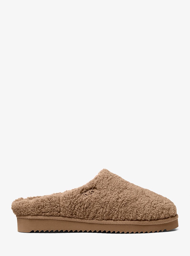 Seb Faux Shearling Slipper in DRIFTWOOD | Michael Kors
