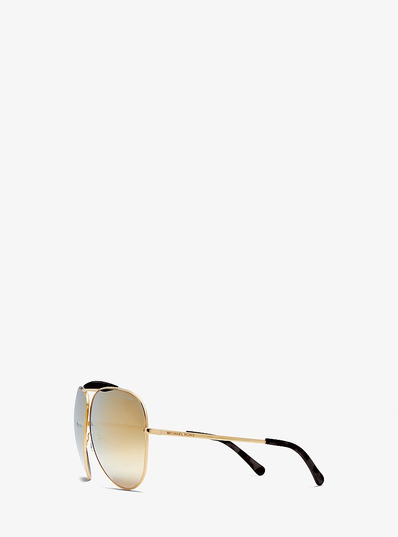 Lunettes de soleil Bleecker in OR/NOIR | Michael Kors