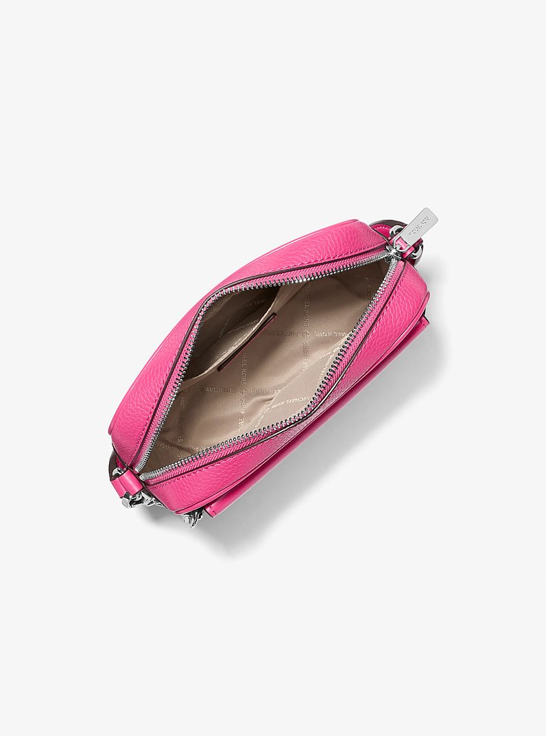 Maisie Small Pebbled Leather 2-in-1 Camera Bag in DRAGONFRUIT | Michael Kors