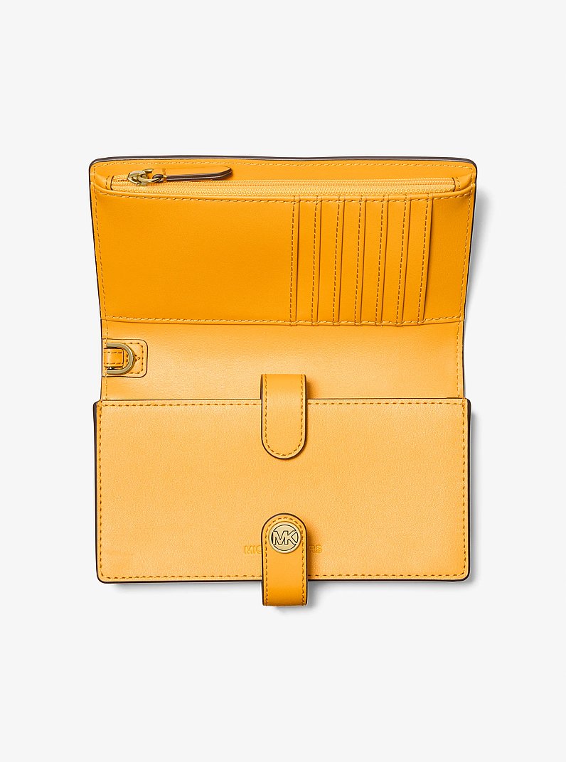 Jet Set Small Graphic Logo Smartphone Wristlet in SUN MULTI | Michael Kors