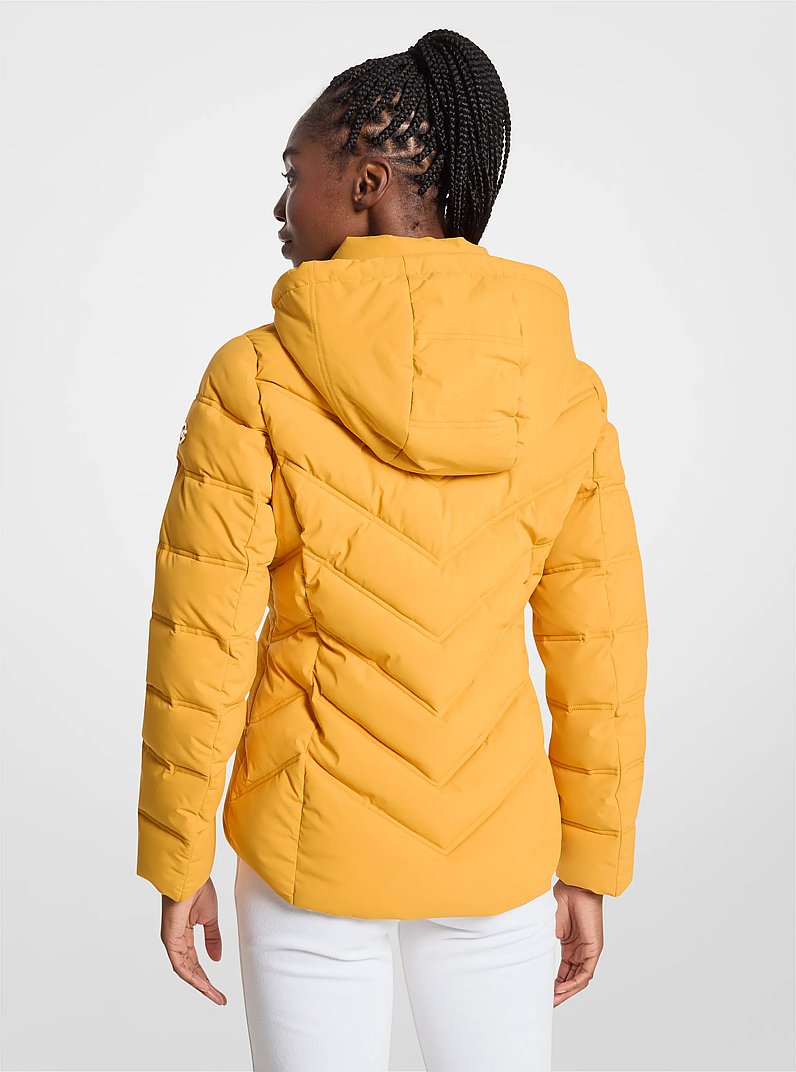 Packable Quilted Puffer Jacket in GOLDEN ROD | Michael Kors