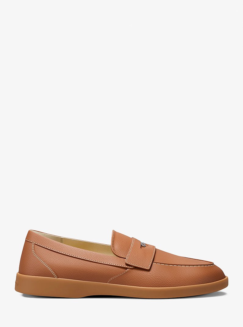 Hugh Slip-On Loafer in LUGGAGE | Michael Kors
