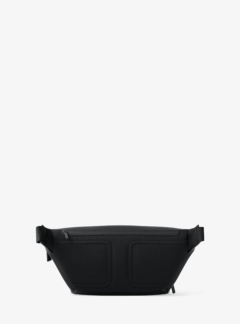 Lautner Nylon Utility Sling Pack in BLACK | Michael Kors