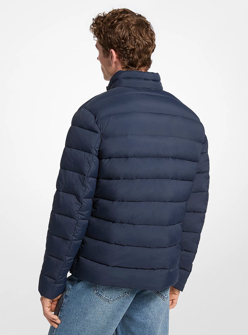 Baxter Nylon Puffer Jacket in MIDNIGHT | Michael Kors