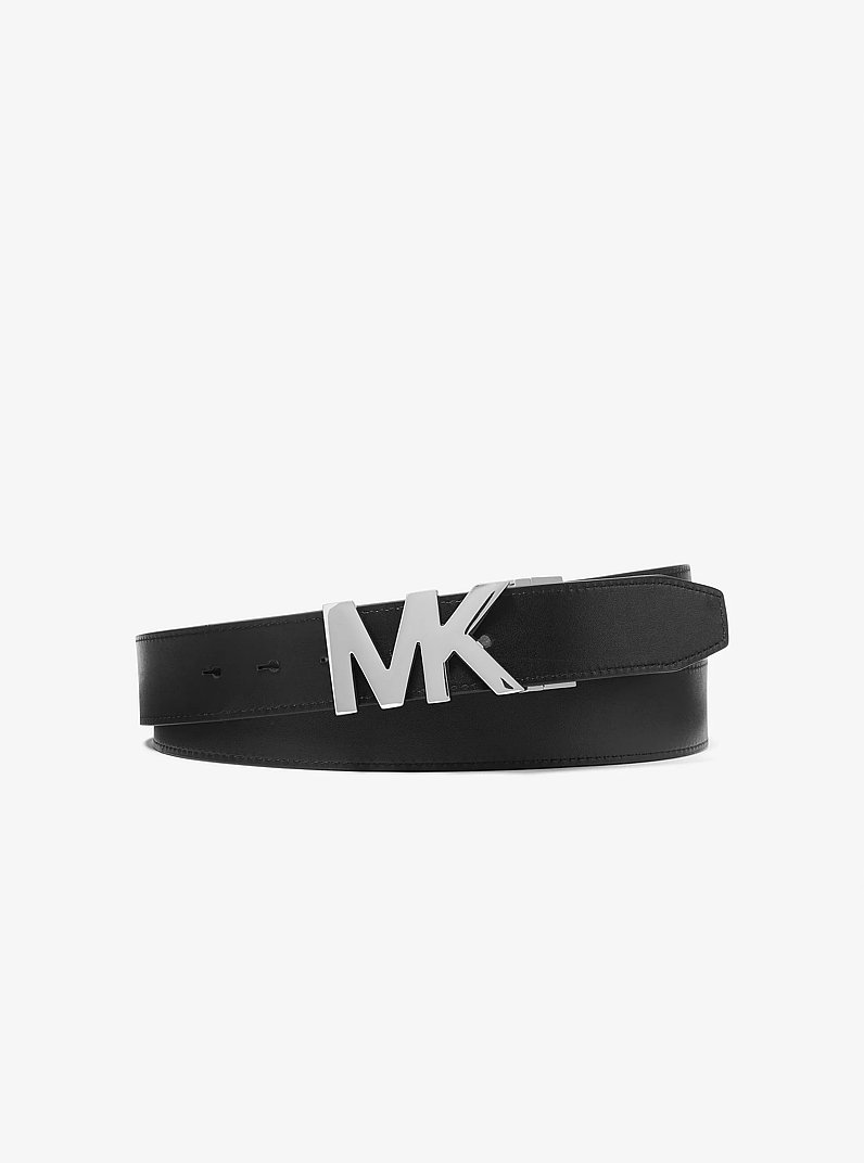 4-In-1 Logo Belt Box Set in BROWN/BLACK | Michael Kors
