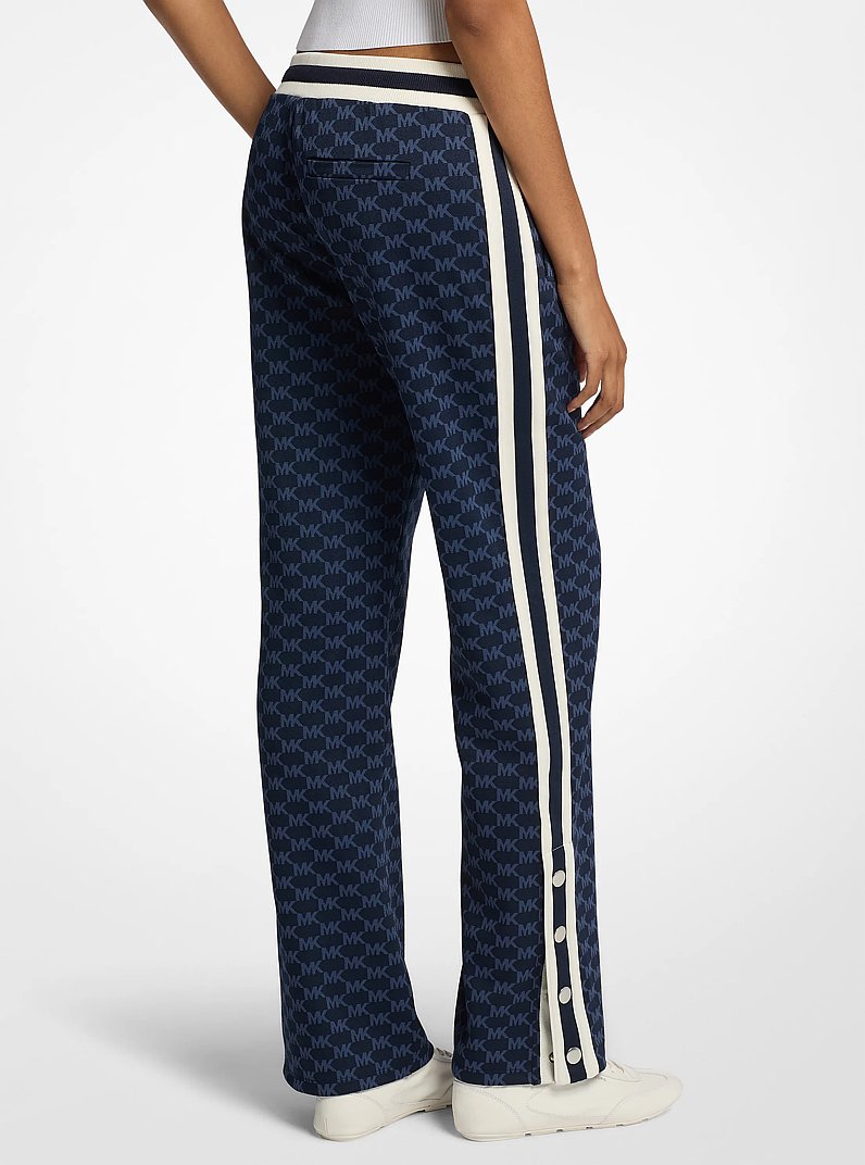 Logo Knit Track Pants in MIDNIGHTBLUE | Michael Kors