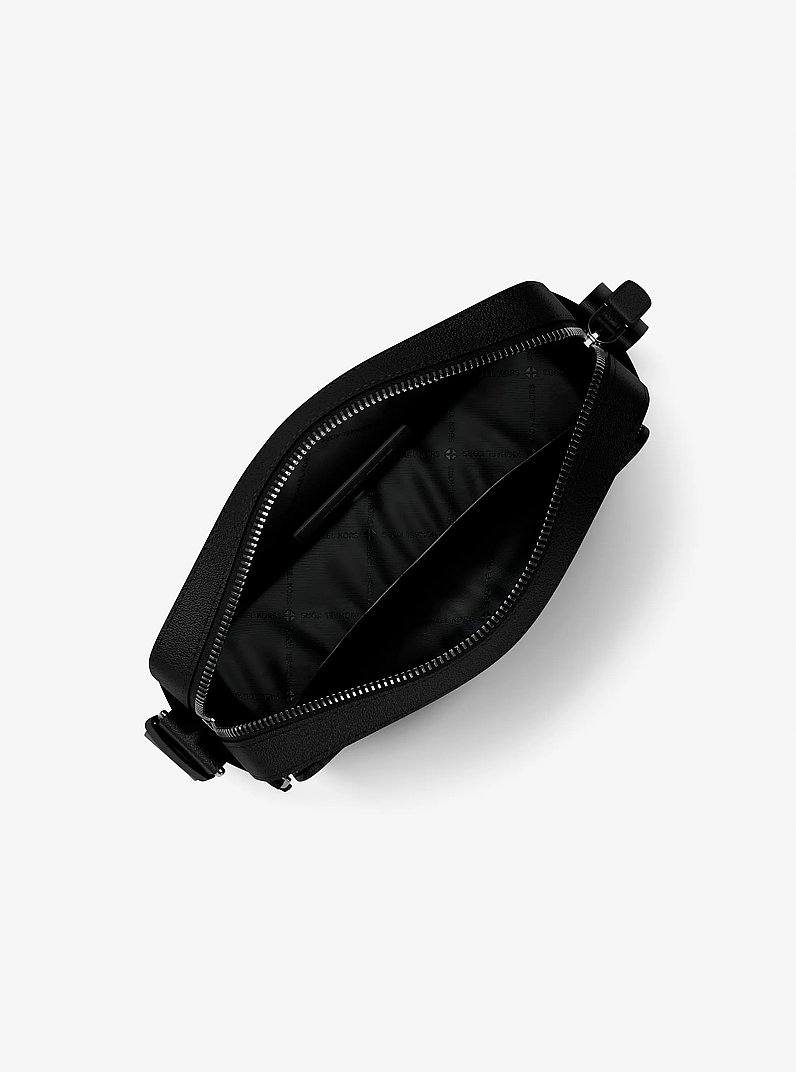Cooper Embellished Signature Logo Flight Bag in BLACK COMBO | Michael Kors