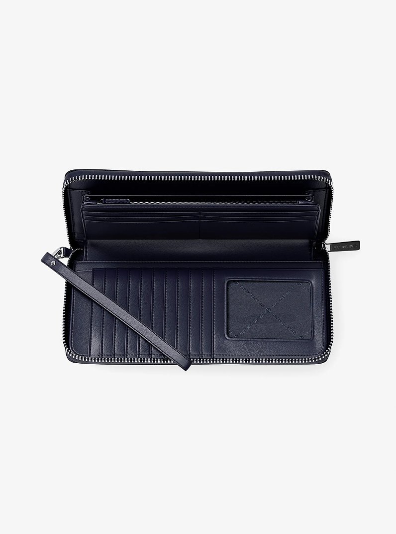 Large Logo Continental Wallet in DRESS BLUES | Michael Kors