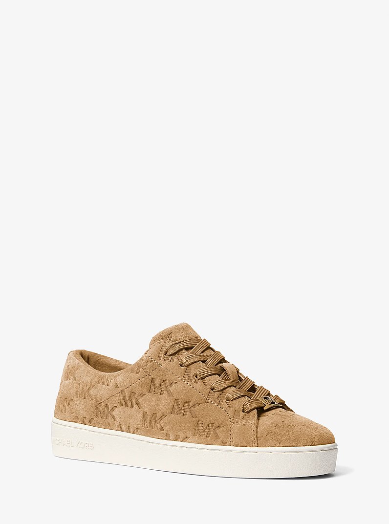 Sneaker Keaton in pelle scamosciata con logo in [3740] | Michael Kors