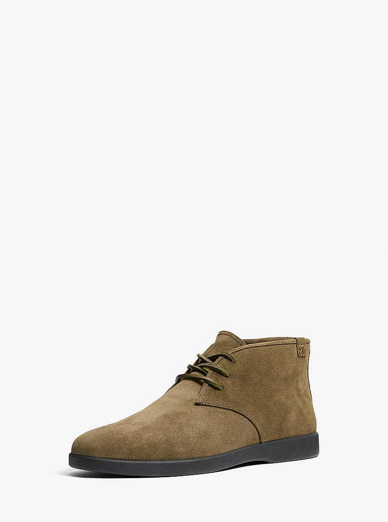Wesley Suede Boot in LODEN | Michael Kors