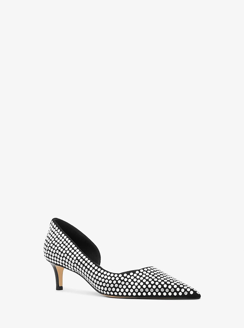 Elyse Embellished Pump in BLACK | Michael Kors