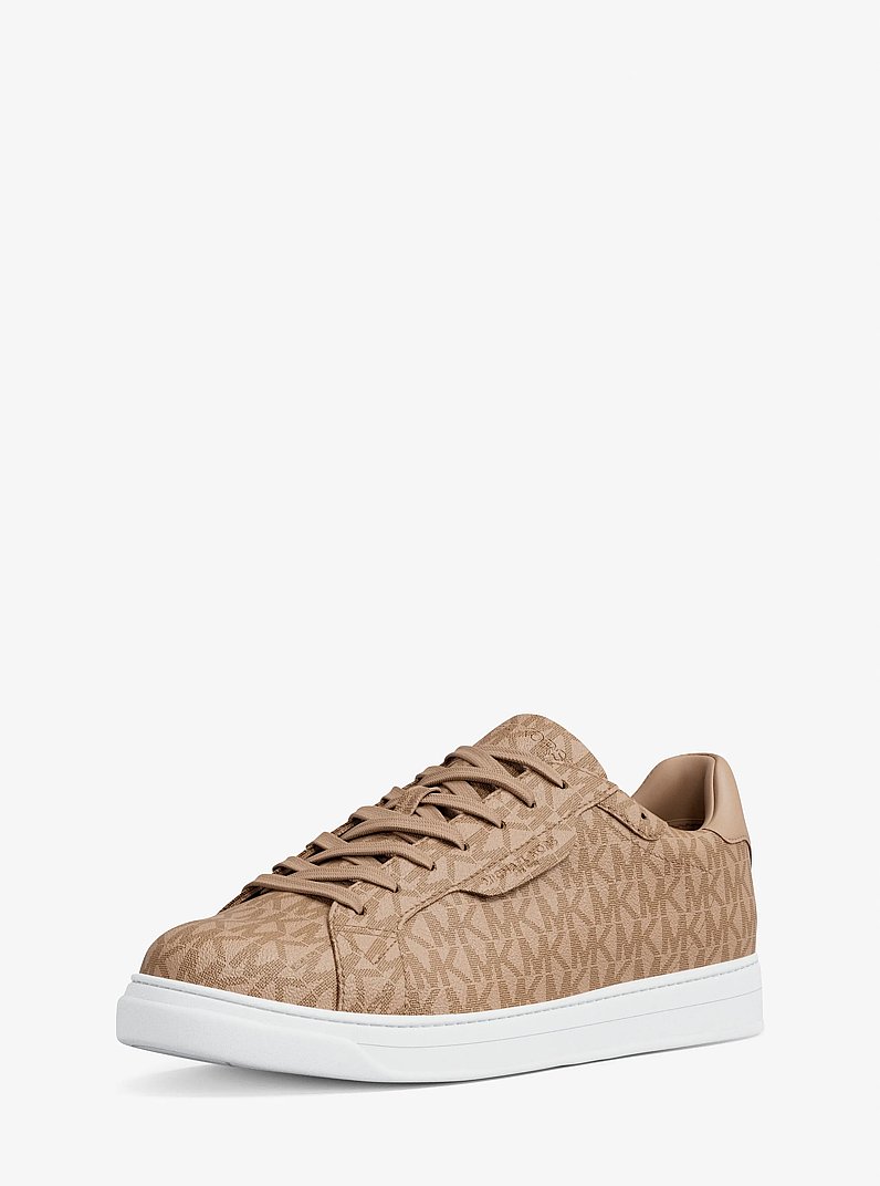 Zapatilla Keating con logotipo exclusivo in CAQUI | Michael Kors