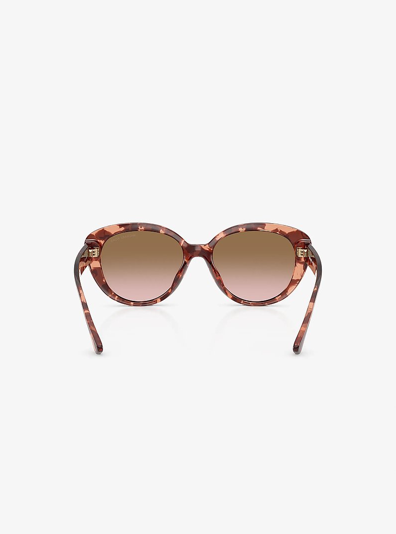 Fair Harbor Sunglasses in ROSE GOLD/PINK TORTOISE | Michael Kors