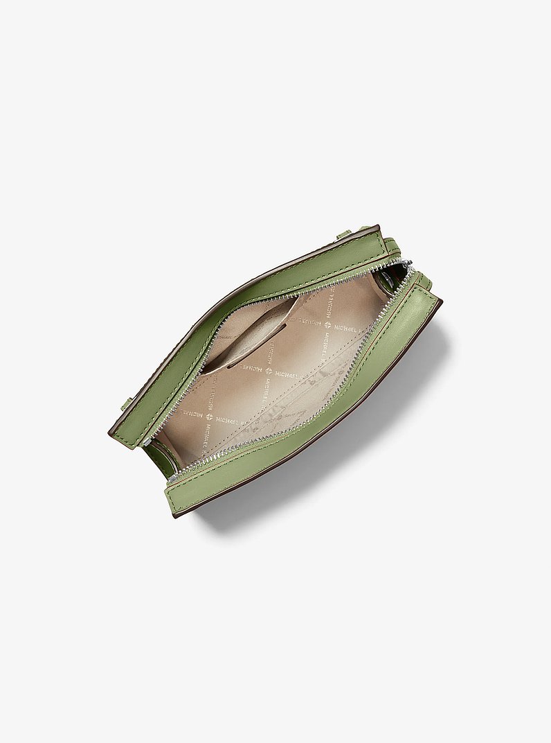 Sheila Small Faux Leather Crossbody Bag