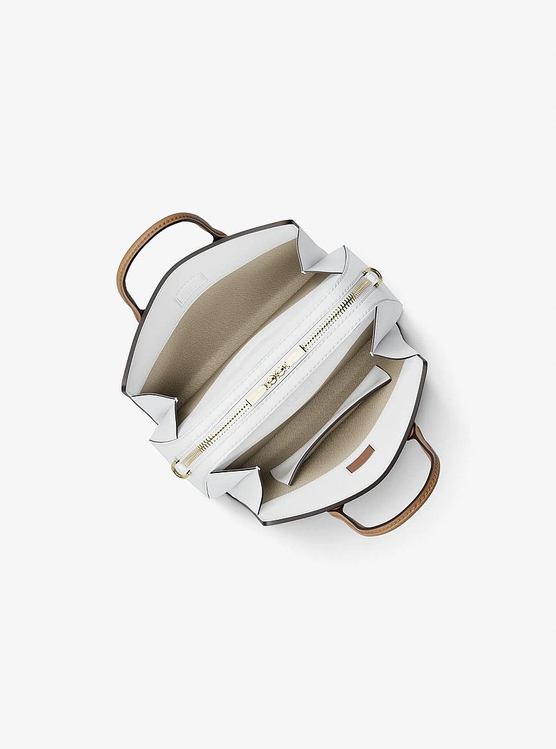 Borsa a tracolla Laila extra-small in pelle color-block in [3766] | Michael Kors