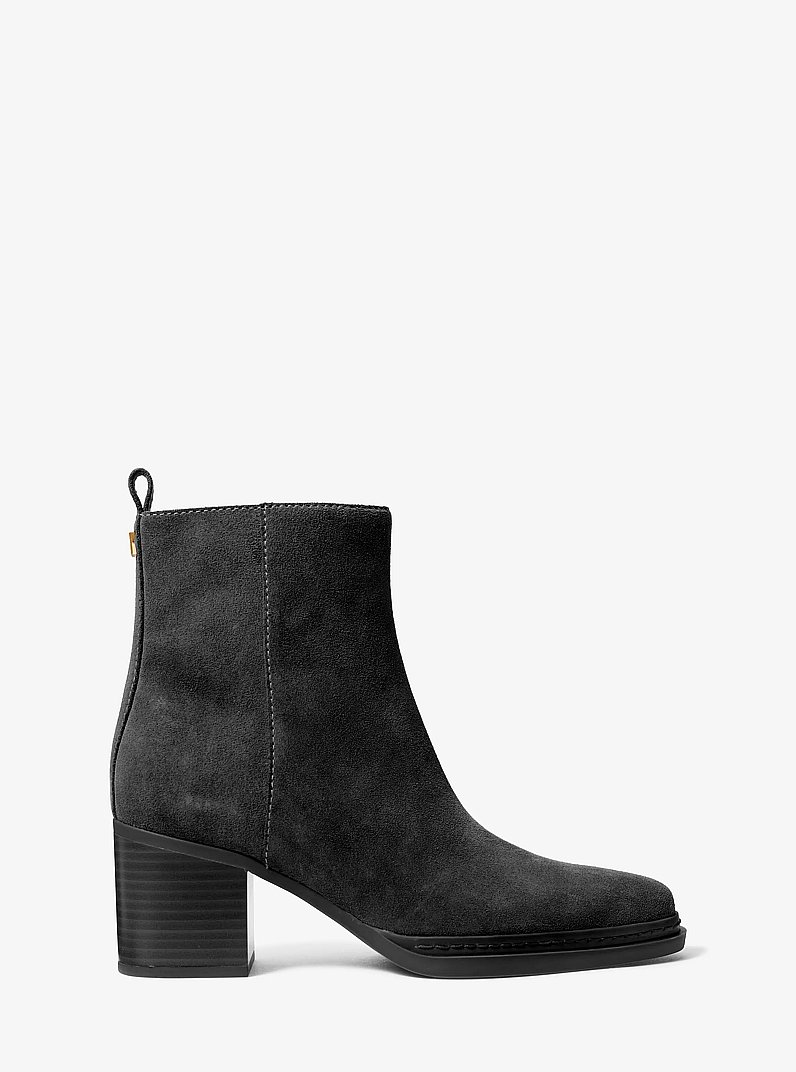 Stivale Lex in pelle scamosciata in NERO | Michael Kors