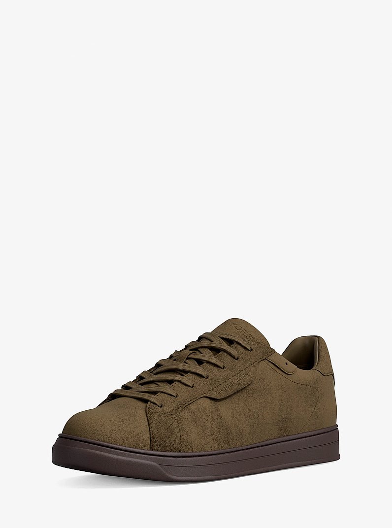 Keating Suede Sneaker in LODEN | Michael Kors