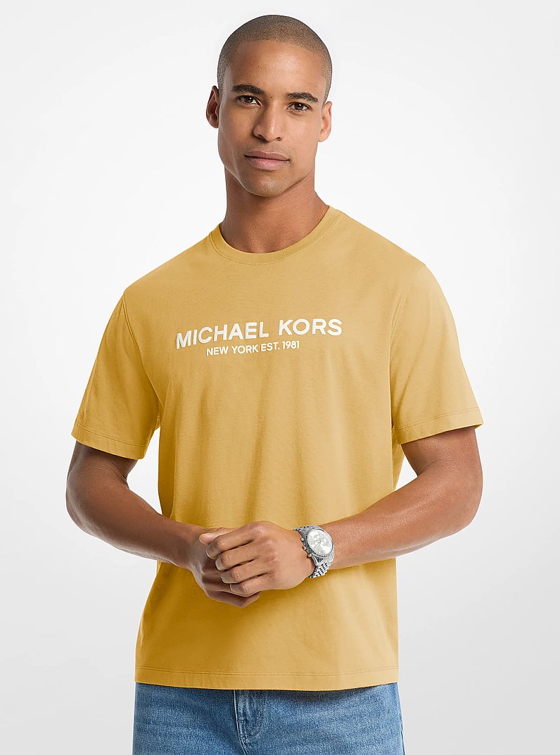 Logo Cotton T-shirt in HONEYWHEAT | Michael Kors [VN]