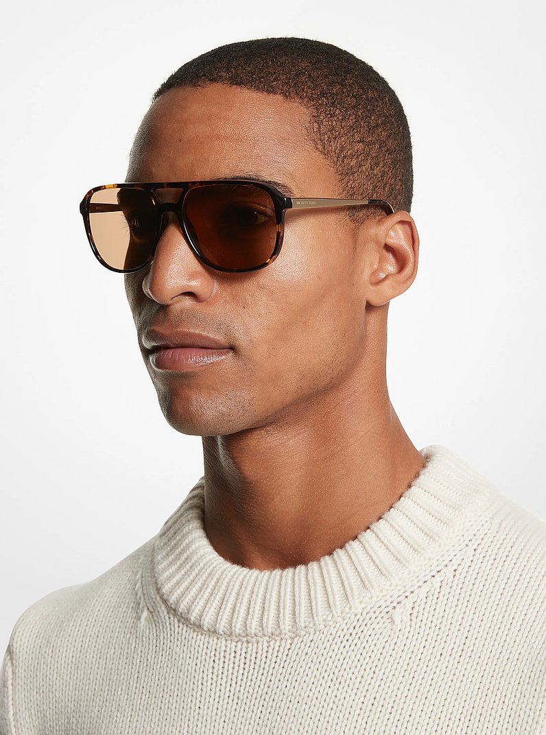 Perry Street Sunglasses in DARK TORTOISE - Sale | Michael  display picture 1