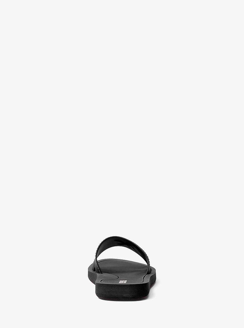Sandale &agrave; enfiler Palmer in NOIR | Michael Kors