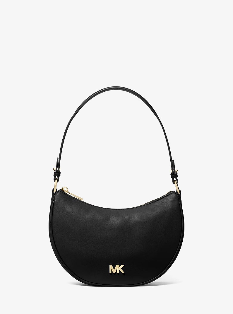Petite pochette Kyla en cuir in NOIR | Michael Kors