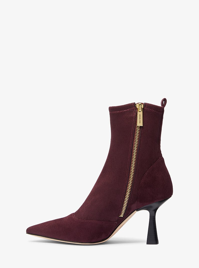 Stiefelette Clara aus Wildlederimitat