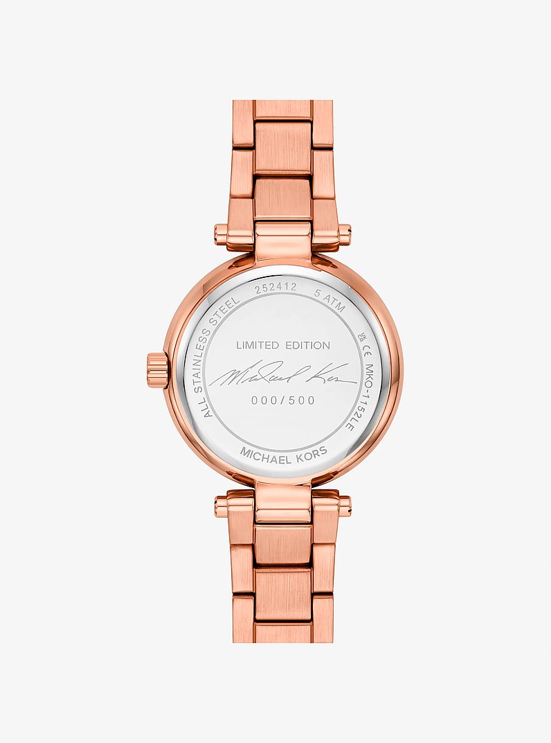 Limited-Edition Laney Pavé Rose Gold-Tone Watch in ROSE GOLD