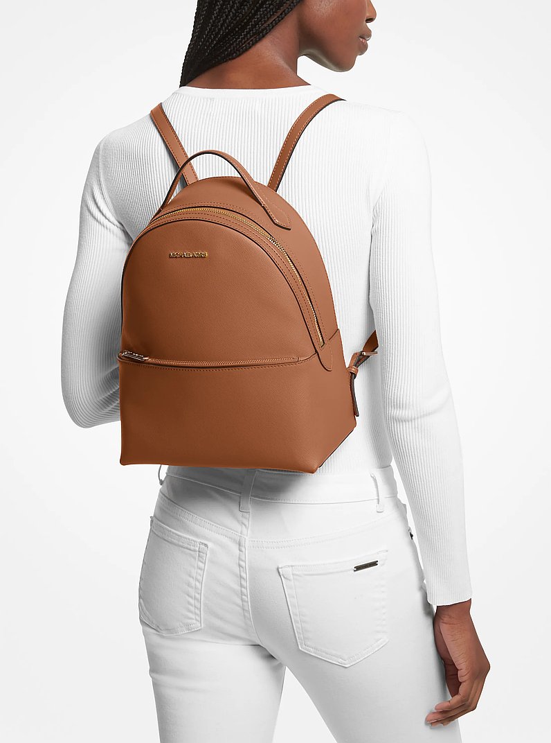 Sheila Medium Backpack in LUGGAGE | Michael Kors