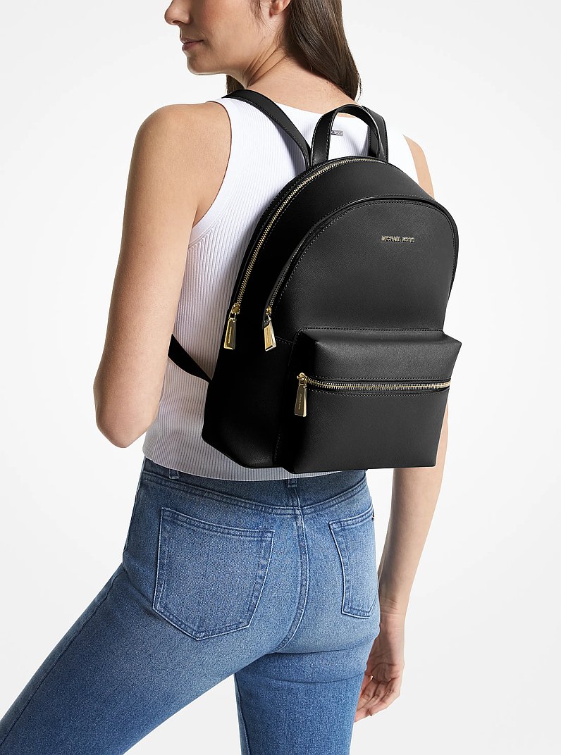 Sally Medium Saffiano Leather 2-In-1 Backpack | Michael Kors [US]