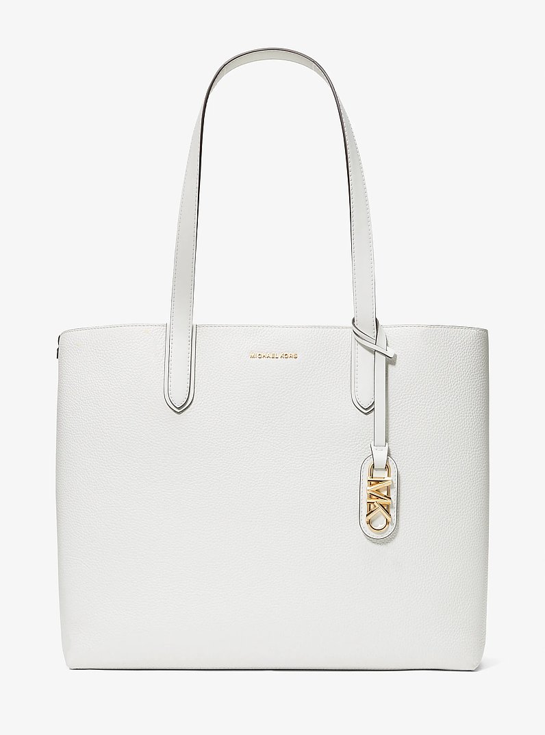 Eliza Extra-Large Pebbled Leather Reversible Tote Bag