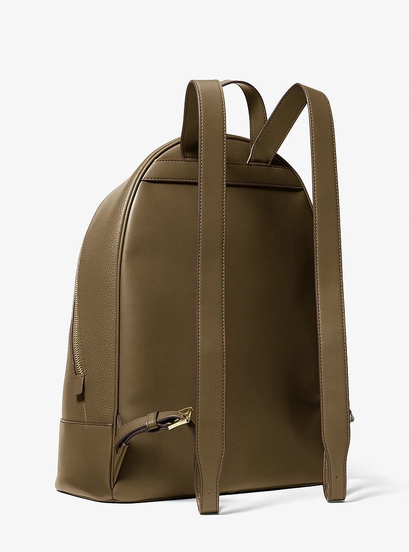 Connie Large Leather Backpack in LODEN | Michael Kors