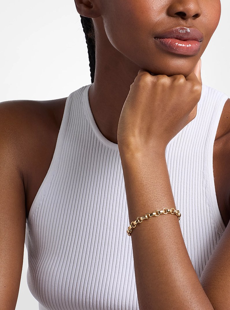 Bracciale con maglie in ORO | Michael Kors