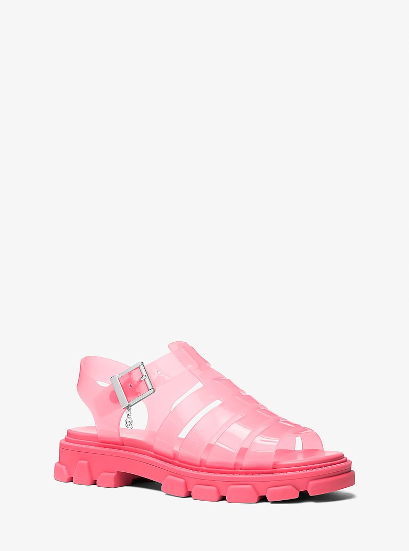 Jagger PVC Sandal in GERANIO | Michael Kors