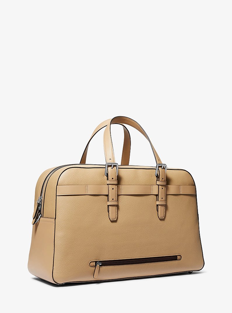Sac de voyage Hudson en cuir grain&eacute;