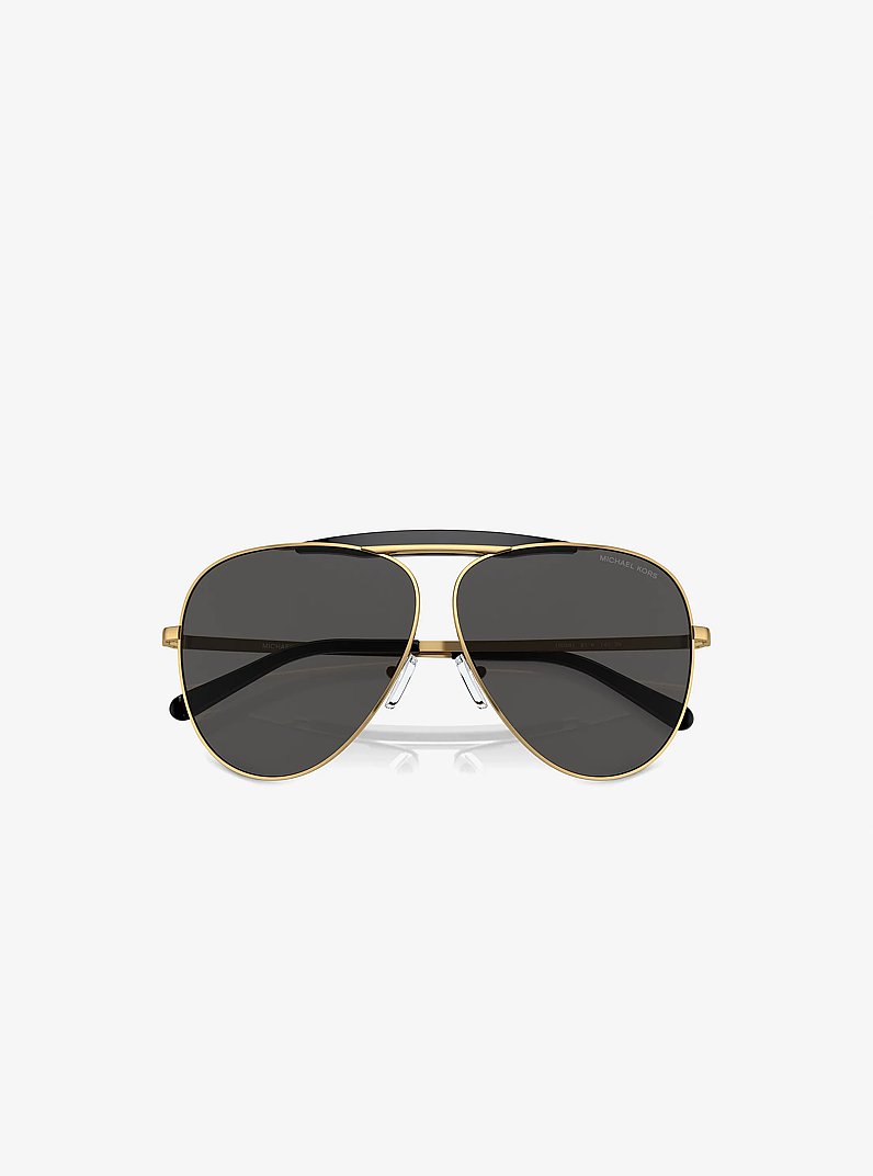Occhiali da sole Bleecker in GRIGIO/NERO | Michael Kors