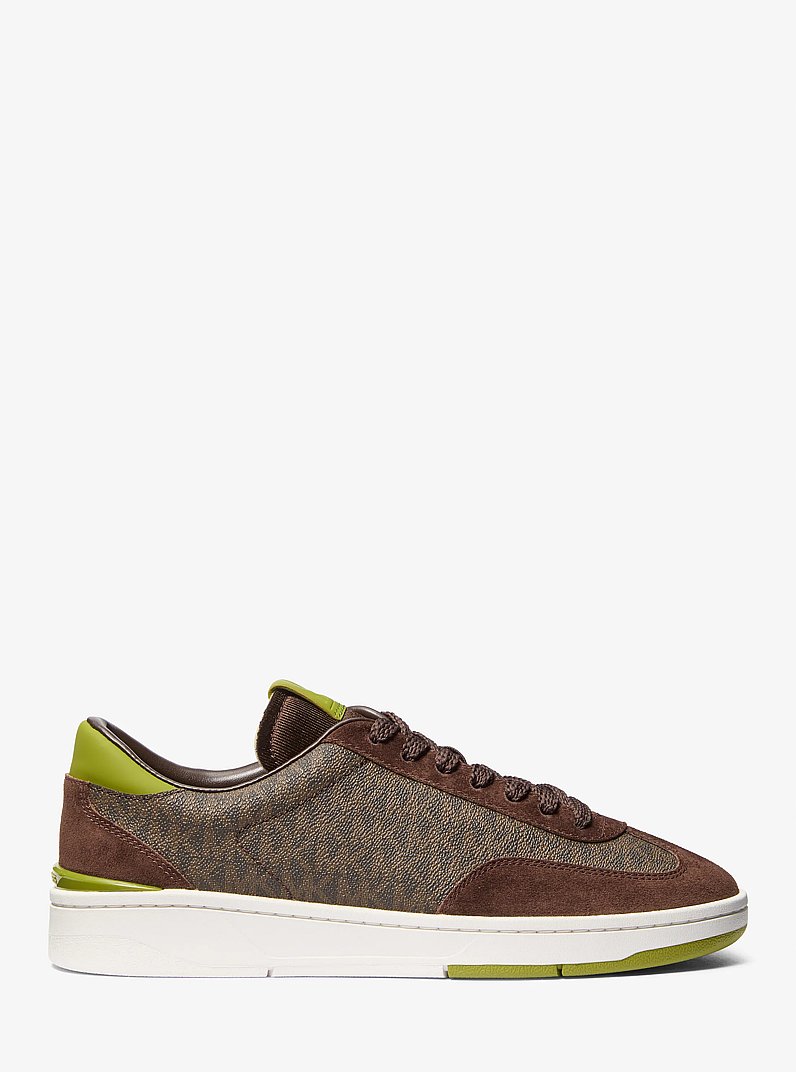 Wilton Signature Logo Sneaker in MEADOW GREEN | Michael Kors