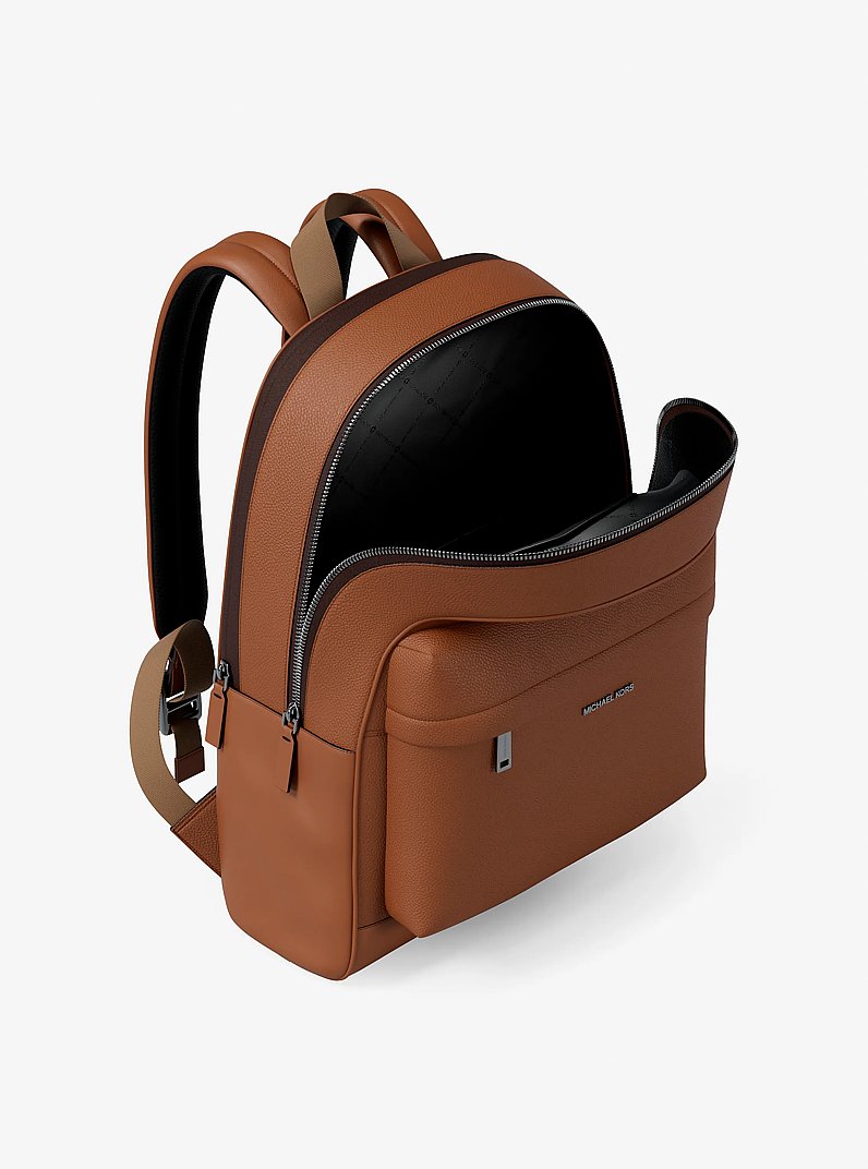 Pacey Leather Backpack in LUGGAGE | Michael Kors